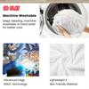 Dragon Ball Stylish Home Blanket Printed Flannel Warm Blanket for Modern House Decor THW