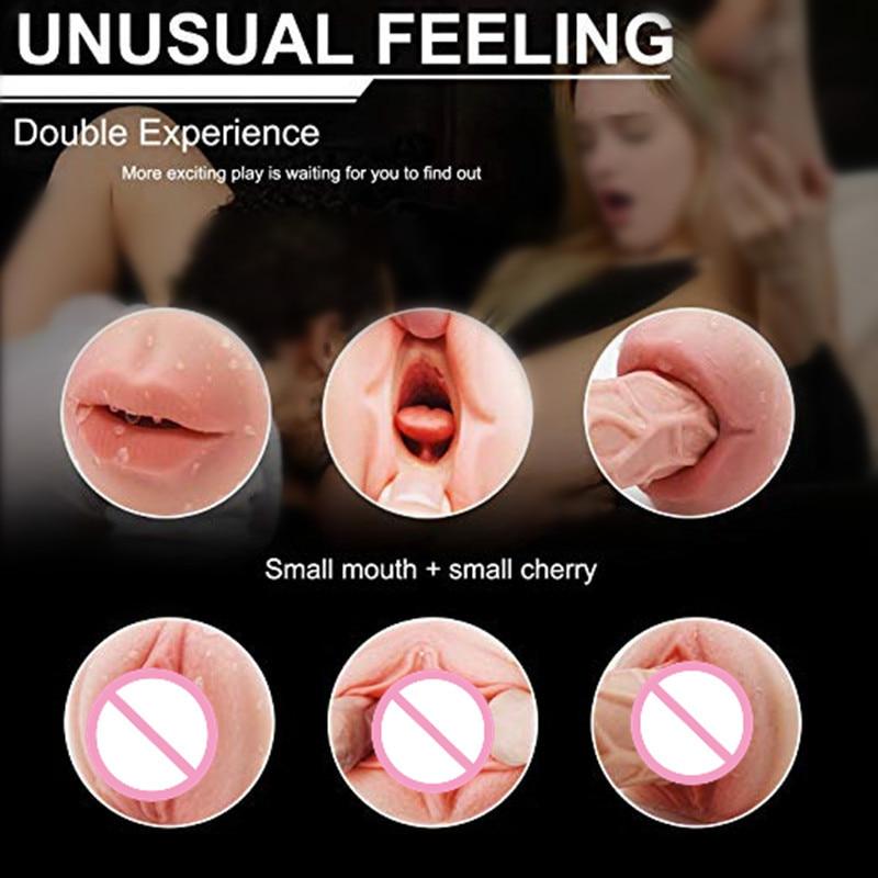 Muž Masturbator Cup Vytrvalostní cvičení pro dospělé Sex Produkty Vakuové Kapesní Pohár pro muže Měkká Pussy Sex