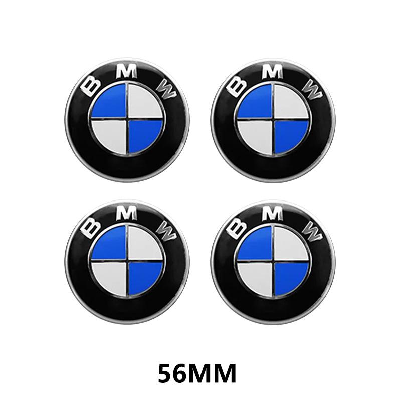 4pcs 56/65mm Automobile Wheel Center Sticker For BMW M Emblem E46 E36 E34 F10 E90 F30 E60 F30 E53 E30 E92 E87 ACCESSORIES BV9