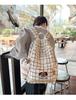New Cute Cartoon Printed Student Backpack: Lightweight, Durable, Large Capacity Shoulder Bag for Casual Travel & School