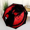 1pc Anime Automatic Open/Close Umbrella - Compact Travel Umbrella, Perfect for Women & Men - Ideal Birthday/Christmas Gift, 185