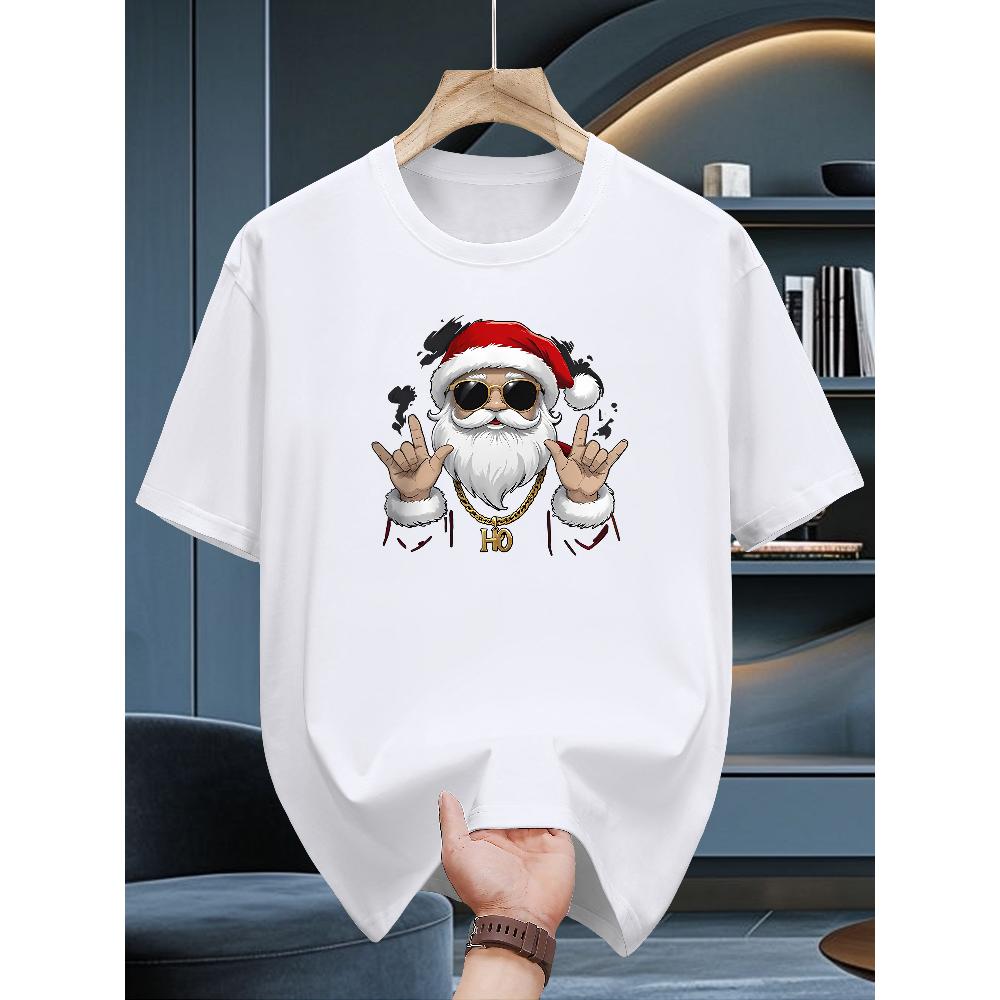 

Christmas Beer T-Shirt,Soft Breathable & Fade-Resistant, Classic Fit for Daily Casual Wear XXL
