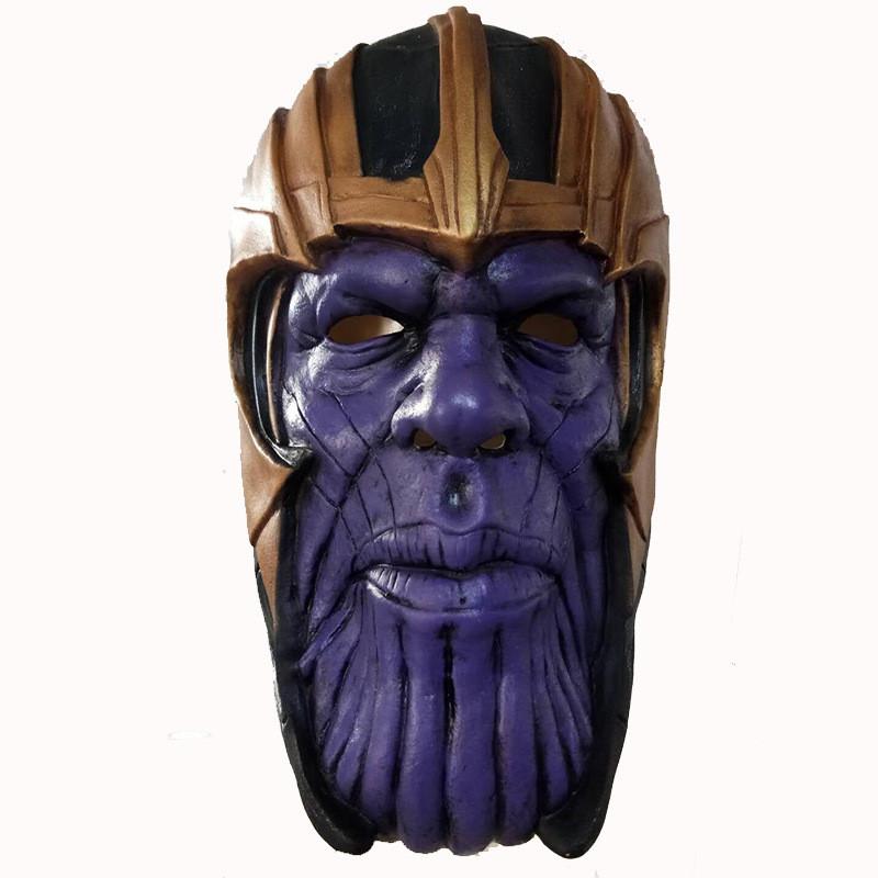 Marvel Avengers Thanos Latex Mask For Halloween Costume Cosplay Kids Adults
