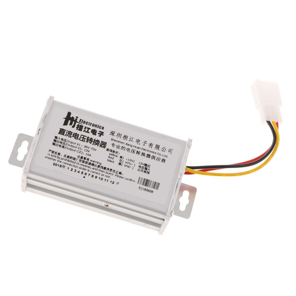 DC to Buck Converter Voltage Reducer Input 36V-72V Output 12V -/ 120W Power Supply Regulator for