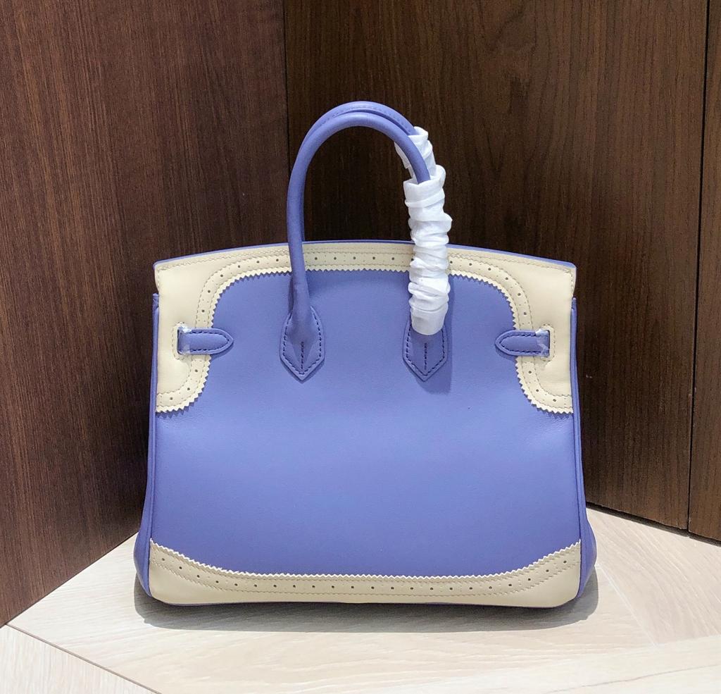 High-end Custom Top Layer Swift Cowhide Lace Edge Genuine Leather Women's Bag Patchwork High-end Handbag