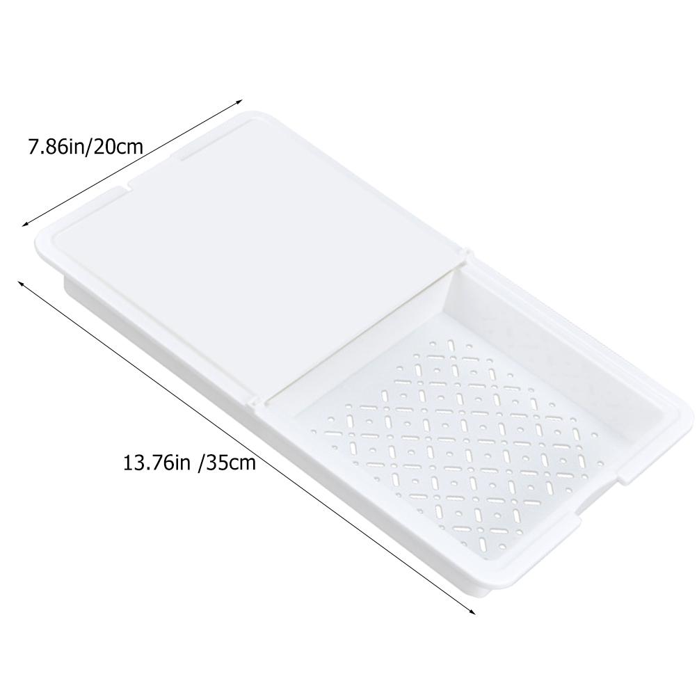 Multifunctional Cutting Board Multi-function Reusable Chopping Kitchen with Container Plastic Tabletop Professional