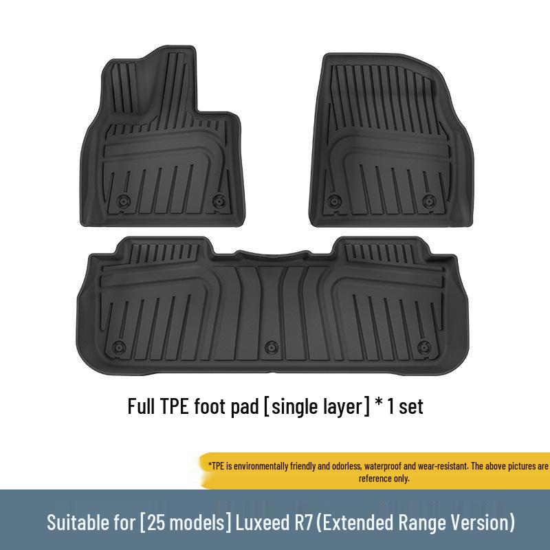 TPE Floor, Seat Back, and Trunk Mats for 2024-2026 Luxeed R7