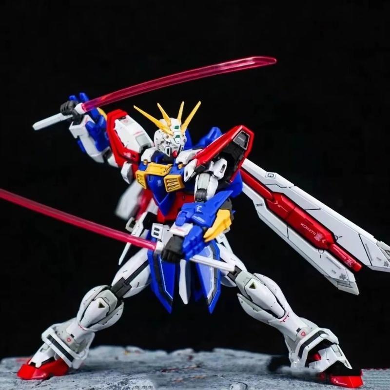 Rg 1/144 God Gumdam Gf13-017Njii Assembly Model Kit Action Figure Plastic Model Exquisite Desktop Decorations Boy Surprise Gift