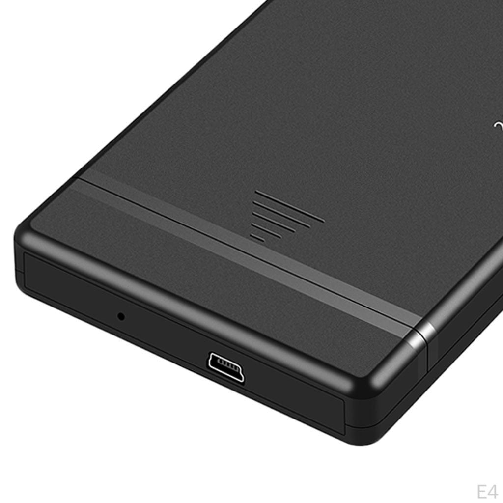 2.5 inch External Box to HDD Case USB Support 3TB with Cable for Laptop PC Computers