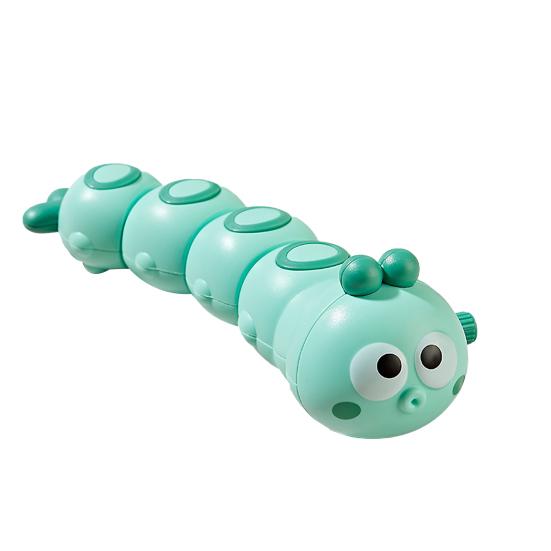Wind-Up Caterpillar Toy Mechanical Crawling Insect Safe Non-Toxic Baby Toy Guides Babies to Educational Kids Toy