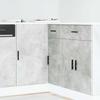Exclusive House - "Lyon" Under-sink Cabinet Concrete Grey Engineered Wood