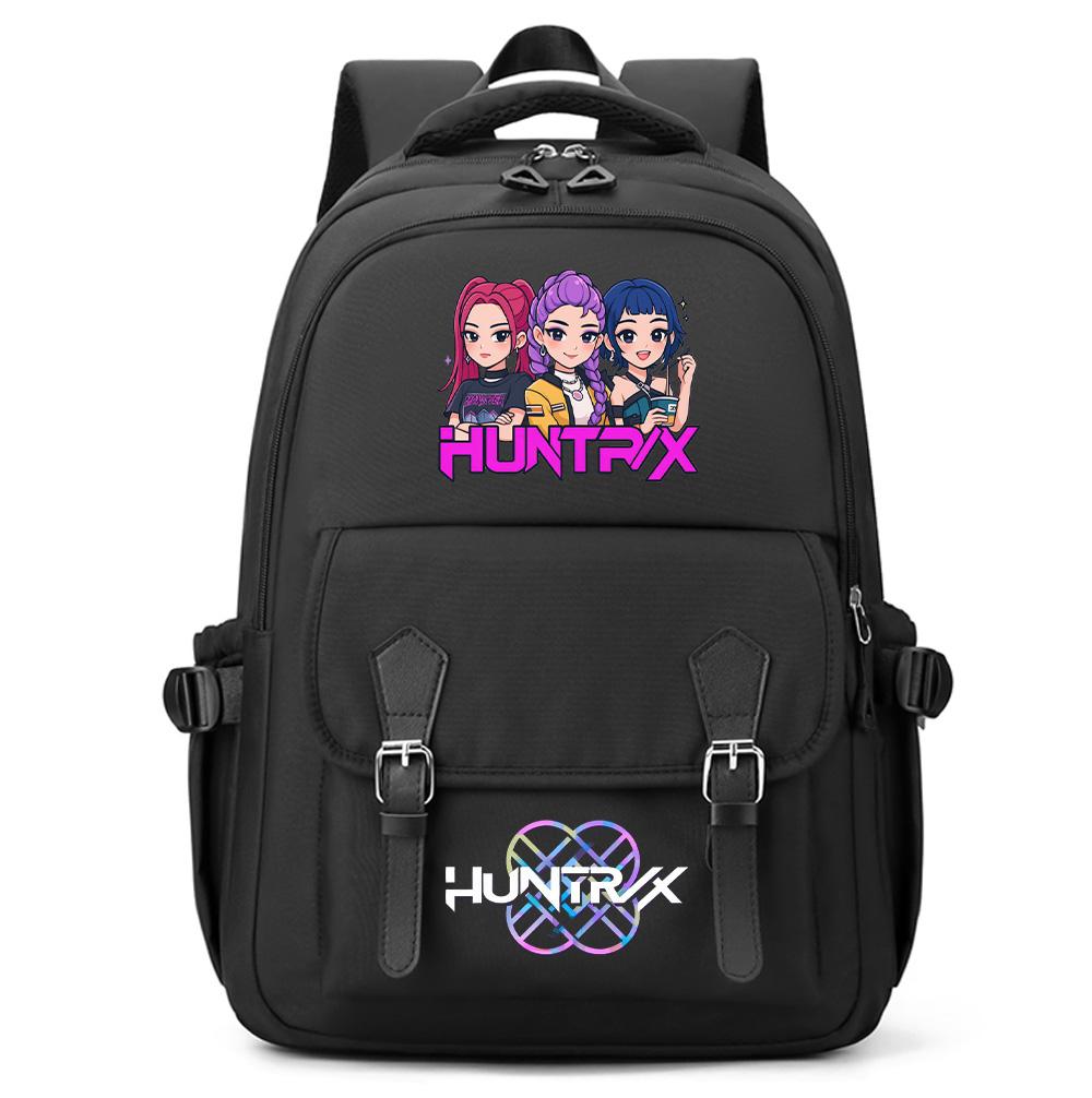 Anime Cute Cartoon Kpop Demon Hunters Printed Large Capacity Backpack for Teenger Student Girl Boy Schoolbag Bookbag Women Waterproof Travel Bag