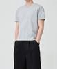 OX STUDIOS Essential Crop T-Shirt (Melange Grey)