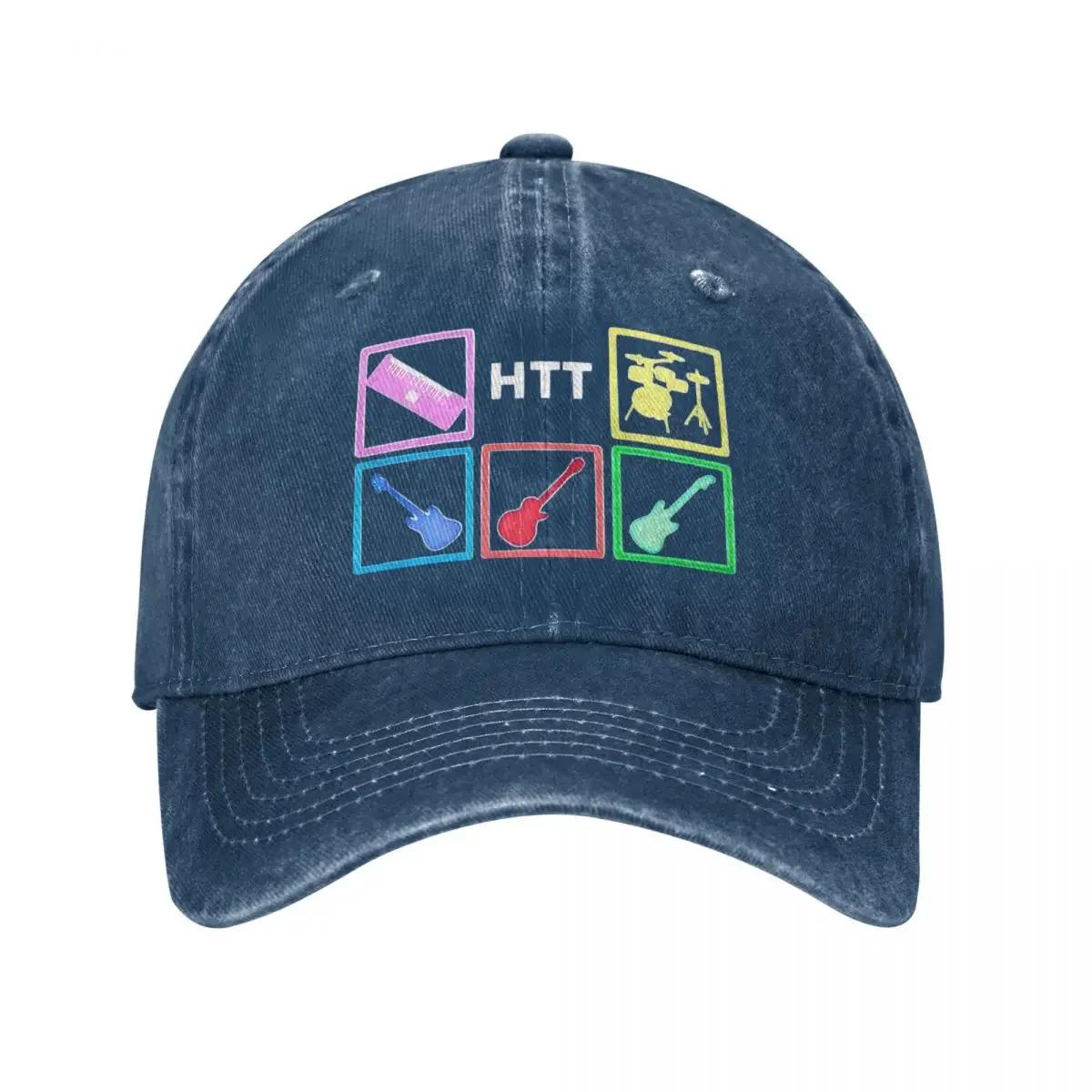 

K ON HTT Baseball Caps Vintage Distressed Cotton Comic Anime Snapback Cap Unisex Style Outdoor Summer Caps Hat One Size