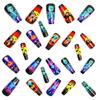 Celebrate Halloween in Style with 24 Pcs Press-On Nail, Including Spooky Skeletons, Pumpkins, and Bats Designs