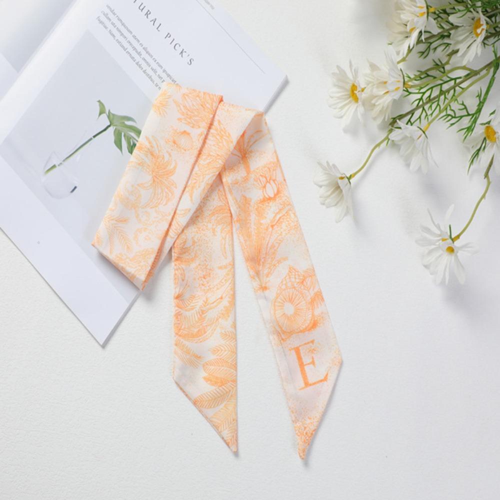 

Elegant Neckerchief Letters Design Headband New Tarot Constellation Scarf Gift E