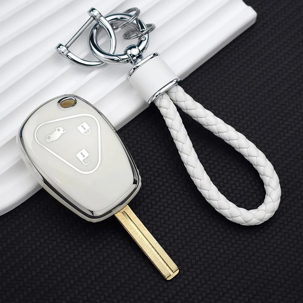 For Renault Dacia Master Kangoo Clio Modus Twingo For Nissan Kubistar Primastar For Opel Vivaro Tpu Car Key Case Cover Shell Fob