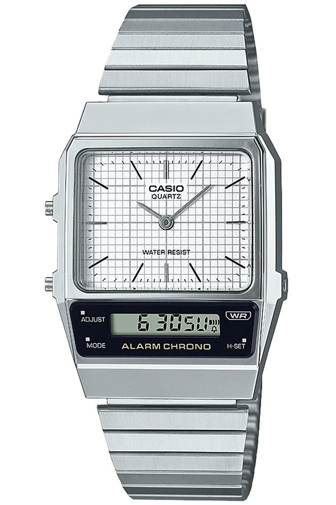 Casio Standard Watch [Official Japanese Product] AQ-800E-1AJF / -800E-7AJF / -800EG-9AJF Unisex Gold / Silver and Black / Silver and White