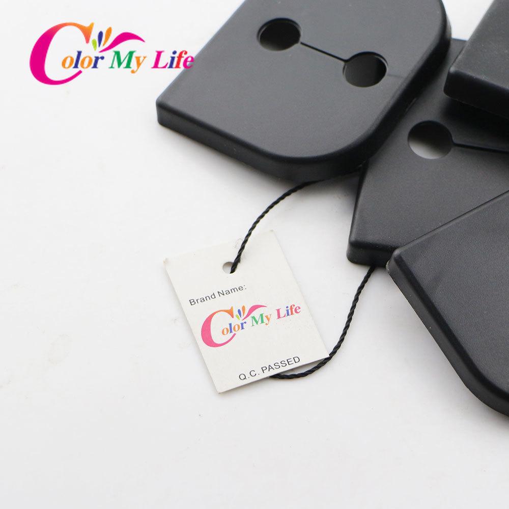 Färglägg mitt liv Bil Dörrlås Skydd Rostskydd Spänne Kåpa Vattentät Kåpa Passar Suzuki Swift S-Cross Alto Splash SX4 Jimny