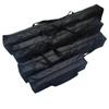 600D Oxford Cloth Moving Storage Tool Bag Black Tent Storage Bag  Outdoor Supplies