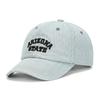 European and American retro washed denim baseball cap, summer new style, letter embroidered beanie, outdoor sun protection hat