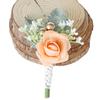 Realistic Appearance Exquisite Crafted Wedding Boutonniere With Soft Texture Wide Application