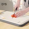 Double Sided Cutting Board with Juice Groove 2-in-1 Non-Slip Vegetable Chopping Board Scratch Resistant Mesh Design Chopping Block Kitchen Gifts