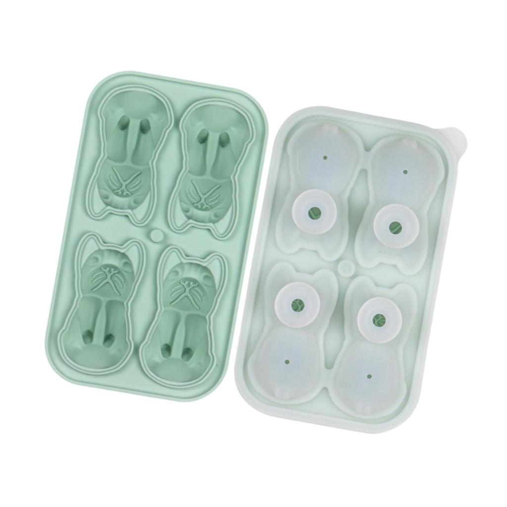 Monster Ice Mold Molds with Homemade Large Silicone Mold Cake Decor Candy Jelly Baking Tool Candle Soap Mould Ice Tray