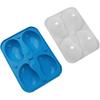 4 Holes 3D Mango Shape Cake Mold Fruit Pudding Ice Tray Mold Jelly Pastry Ice Cream Mould Mousse Cake Baking Molds