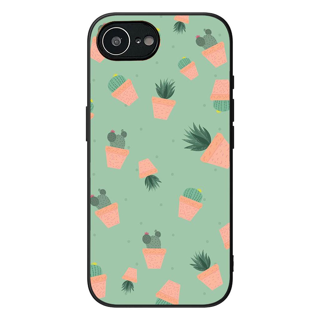 Cactus Wallpaper Phone Cover for Samsung Galaxy S25 Edge S24 S23 FE Plus Ultra A16 A15 A55 A57 5G Protective Case