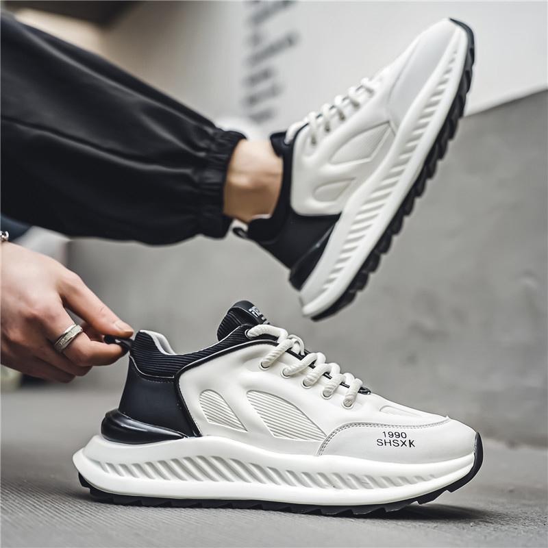 Zapatillas vulcanizadas para hombre, zapatos de lona a la moda para hombre, zapatos casuales de plataforma transpirables de verano, zapatillas de deporte para hombre, estilo callejero