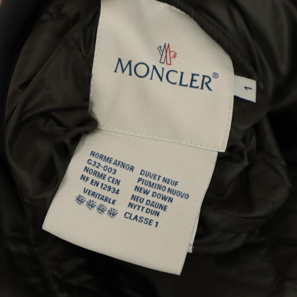 Moncler Made In Romania CLINT Reversible Down Jacket 1 Black Women Used