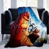 1pc. Cartoon Lion King Blanket, Soft and Cozy Home Decor for All Seasons, Perfect Gift for Animal Lovers, Vibrant Colors and Detailed Charac