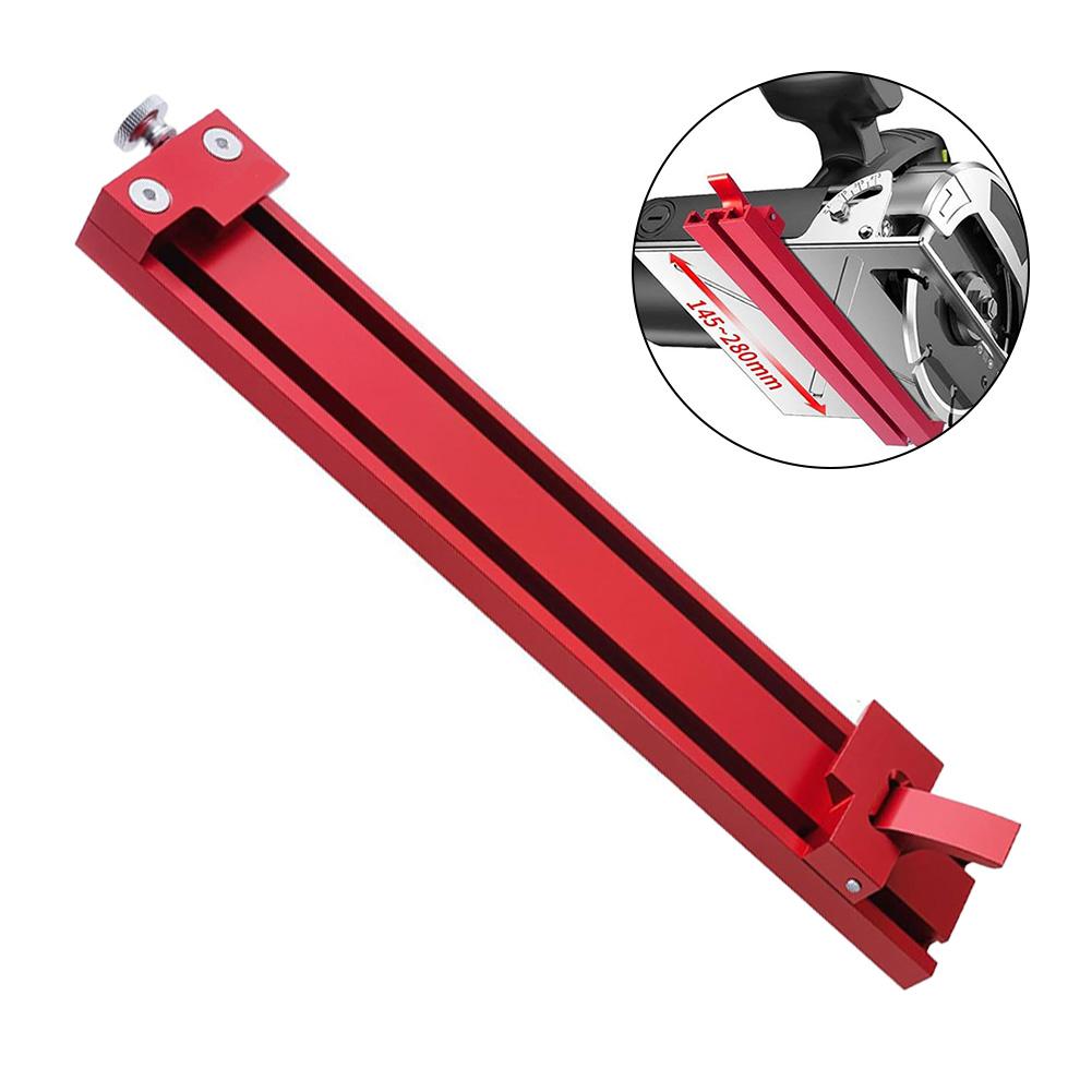 

1pc Adjustable Cutting Machine Base Guide Circular Saw Milling Positioning Clamps Dual-Latch Guide Rail For Woodworking China Mainland