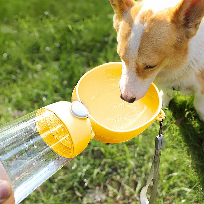 Portable Dog Water Bottle Pet Water Bottle Dispenser Leakproof Dog Watering Container Puppy Drinking Dispenser For Walking
