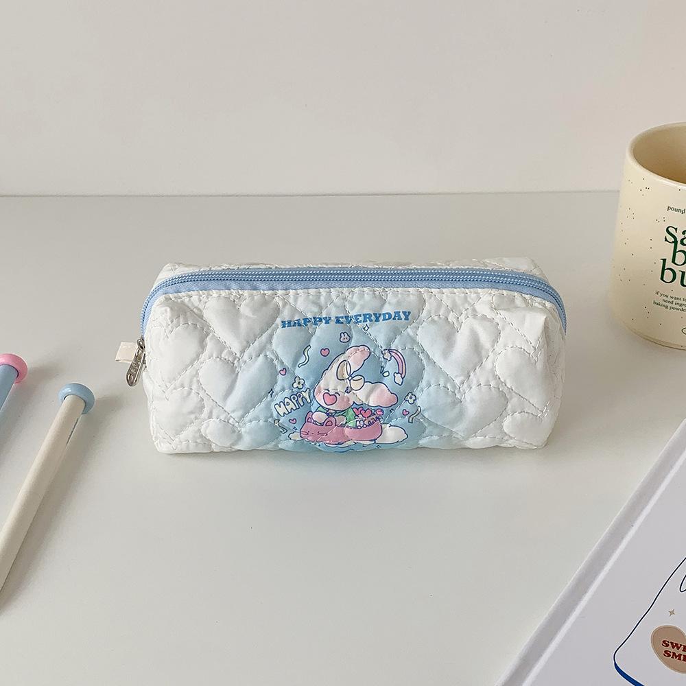 Portable Large-Capacity Makeup & Stationery Bag for Girls