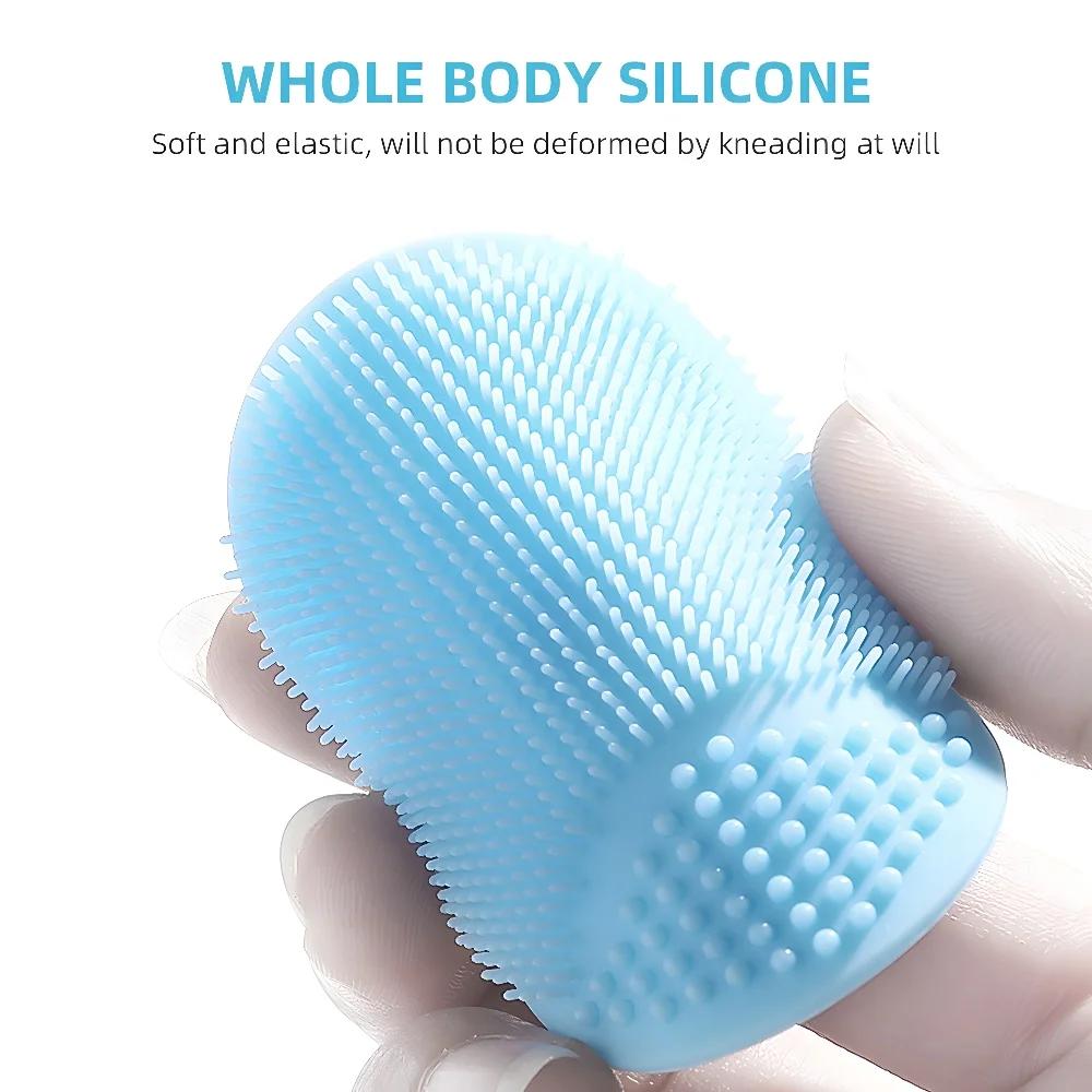 1PC Silikon Gesichtsreinigungspad Gesicht Poren Mitesser Peeling Reiniger Gesicht SPA Massagebürste Hautreinigung Wäscher Werkzeuge
