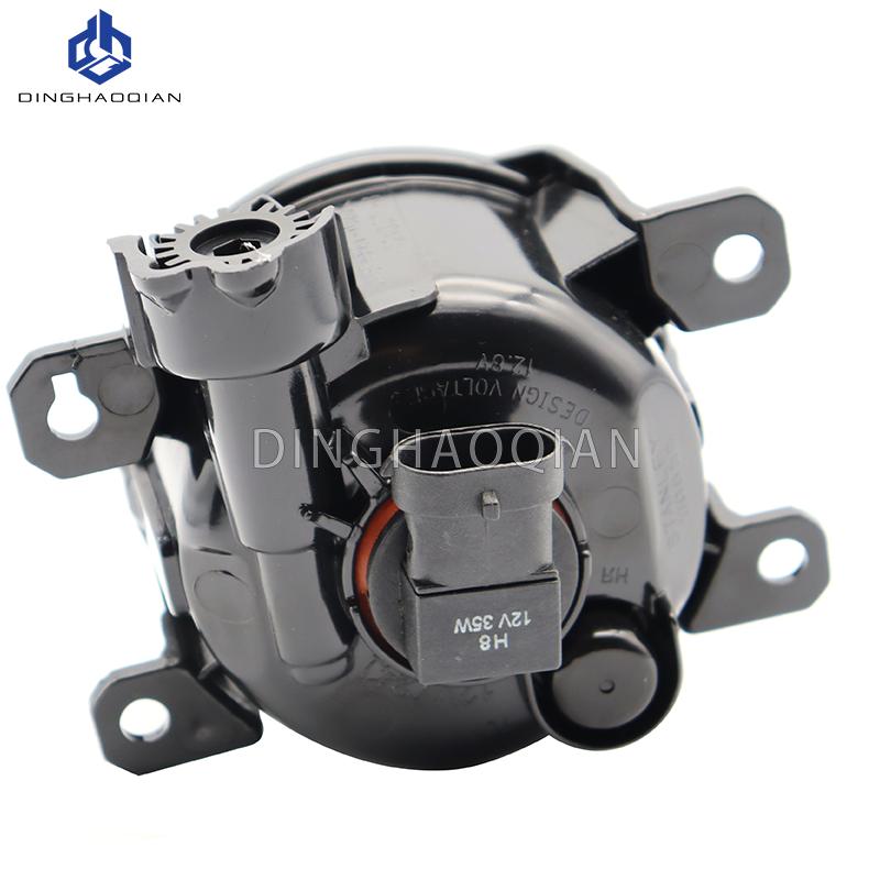 1 Pair Car Front Bumper Halogen Fog Lights Assembly Driving Lamp Foglight Wiring Switch Set For Honda City 2017 2018 2019