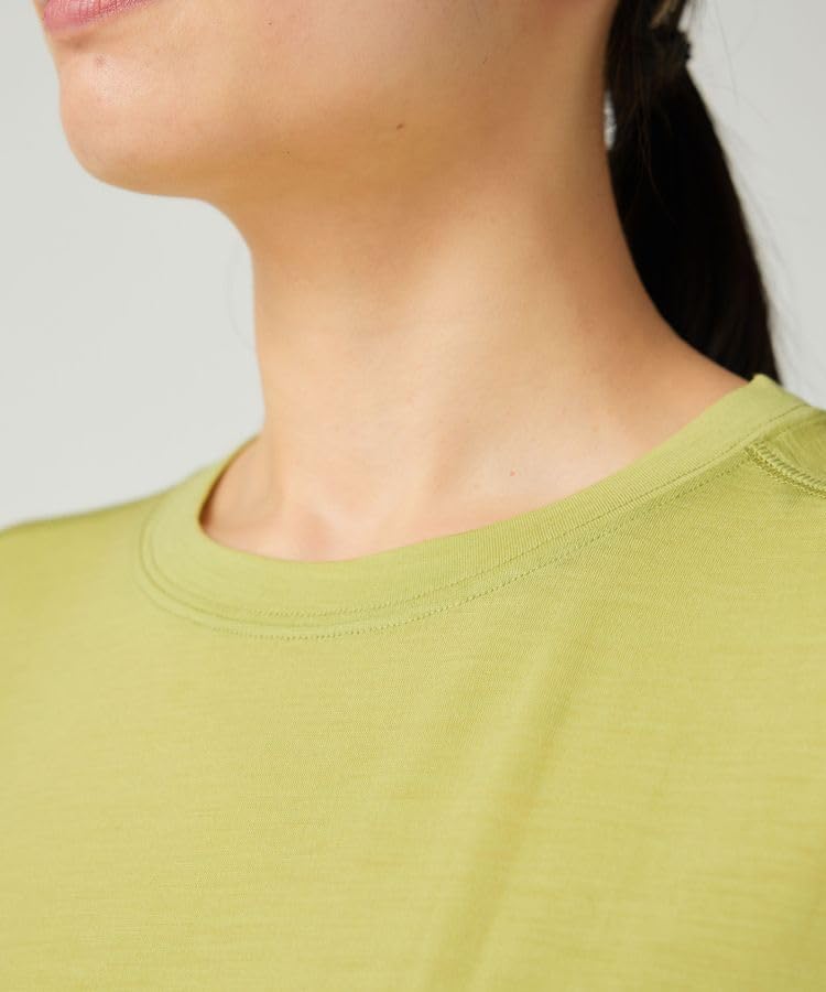 Snow Peak Merino Wool Cut and Long and Light Size L L/S T-Shirt SW-25AU015, Sew, Sleeve, T-Shirt, Men's Women's, Green,