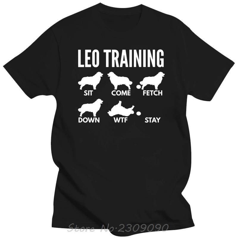 

Leo Training For Leonberger Owners Premium T-Shirt New Fashion Graphic Tees Cotton Fitness T Shirt Casual Tshirt Men Clothing S разноцветный