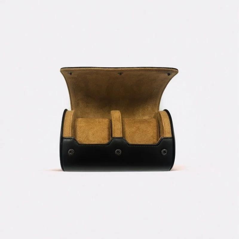 PU Leather Watch Storage Box Portable Wristwatch Display Case Jewelry Organizer Travel Roll Gift Box Holder for Men Women