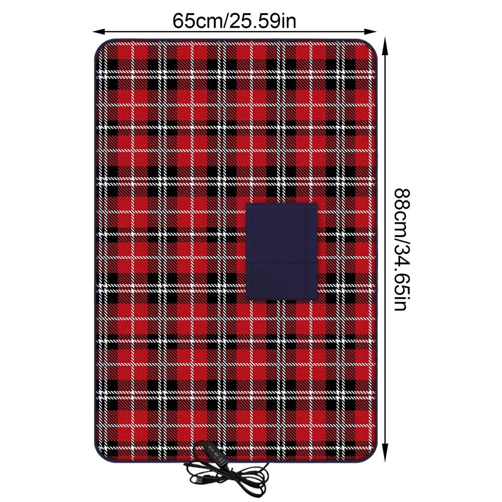 Electric Blanket Warm Shoulder Shawl Electric Washable Warming Portable Heated Throw Shawl With Timer Function For Women Body