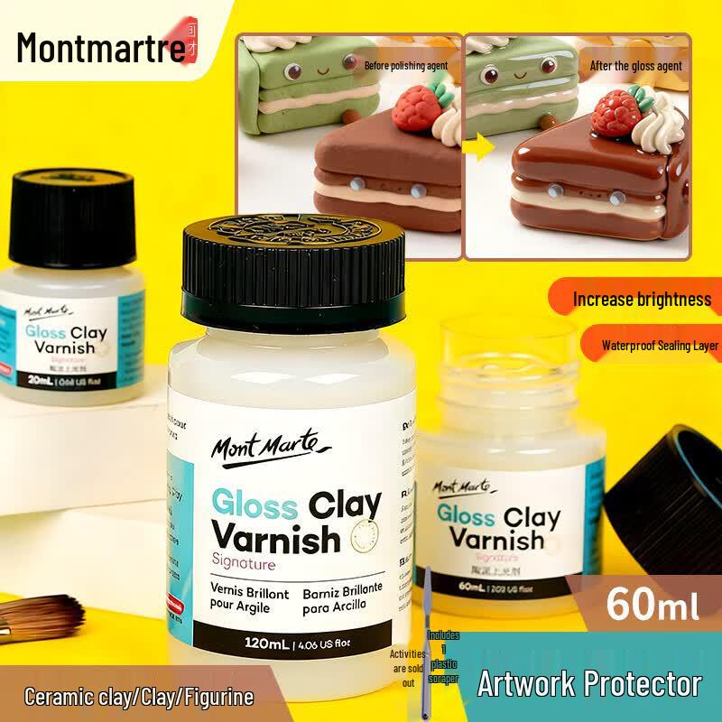 Mont Marte Air Dry Clay, Pottery Tools & Glazes