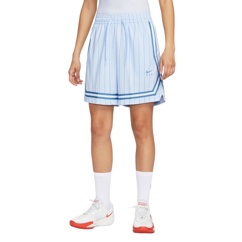 New Nike Fly CrossoverDri Fit Basketball Shorts Women's Purple Blue/Smoke Blue FZ5511-423