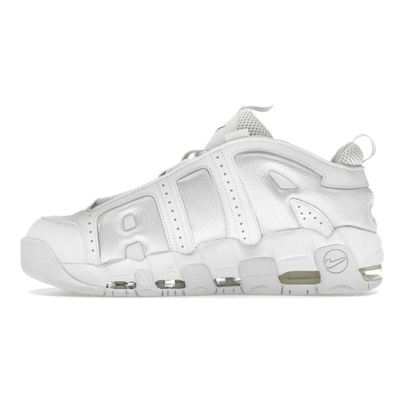 Nike Air More Uptempo Low Üçlü Beyaz Erkek Spor Ayakkabı FZ3055-100