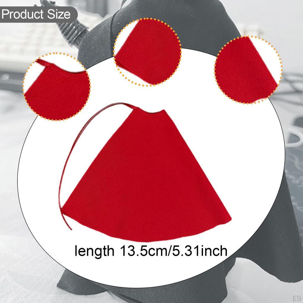 1/12 Action Figure Cape Clothing Ensemble for Male Figures