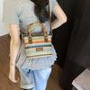 New summer straw bag fashion portable bucket bag woven bag seaside beach bag