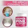 Multi-Purpose Gentle Cleaning Paste - Heavy-Duty Degreaser for Kitchen, Universal Pink Tub Scrubbing Powder