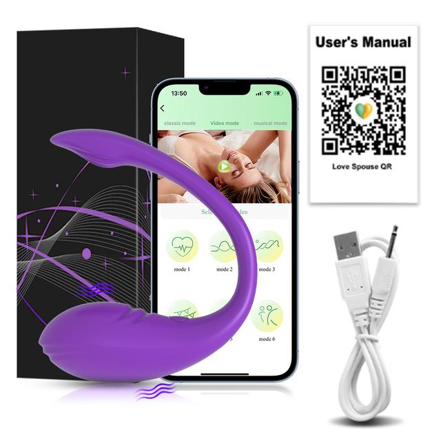 Wireless Bluetooth Vibrator Dildo G Spot Massager For Women APP Remote Control  Vibrating Egg Female Panties Sex Toys For Adults