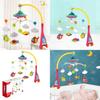 Interactive Baby Crib Mobile Hanging Toy Rotating Soothing And Developmental